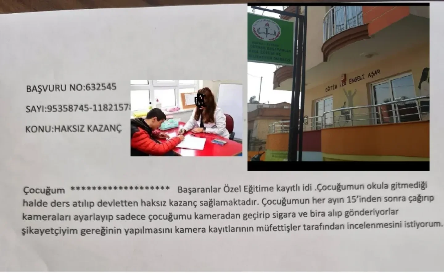 Ceyhan'da özel eğitim okulunda skandal! 